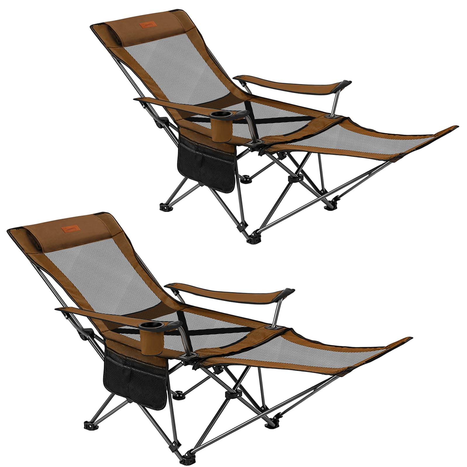DesertFox リクライニングチェア キャンプ椅子 単品/セット 4way 仮眠 昼寝 4段階調整 四季適用 【メッ..