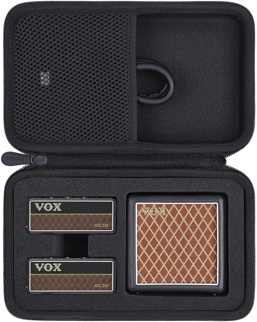 （ケースのみ）VOX ギターアンプ amPlug2 2W AC30/Classic Rock/Bass専用保護収納ケース完全対応 -Aenllosi