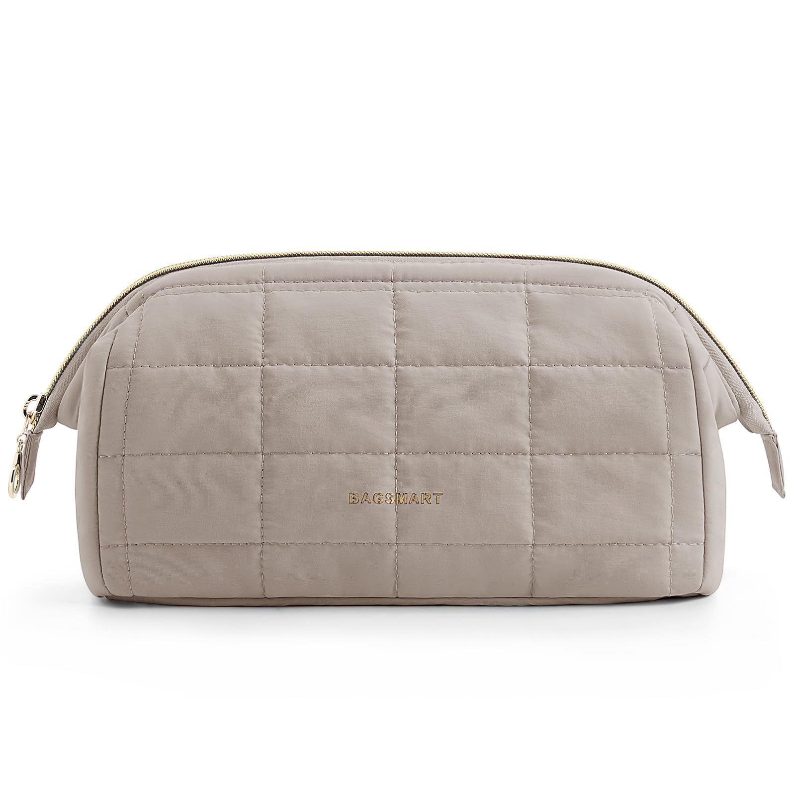 BAGSMART 化粧ポーチ 収納ポーチ 化粧品収納メイクポーチ メイクポーチ 多機能 化粧ブラシ収納袋 ウォ..