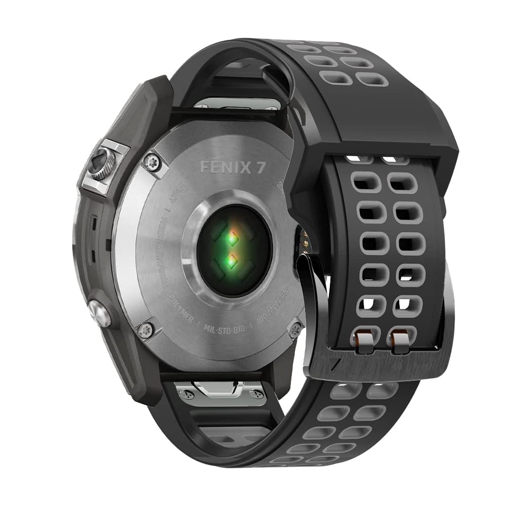 Rakuten - QuickFit 26 mm 替えバンド for Garmin Fenix 7X Pro/Garmin Instinct 2X/Garmin Fenix 7X/ Fenix 6X GPS/Fenix 6X Pro/Fenix 6X Sapphire GPS