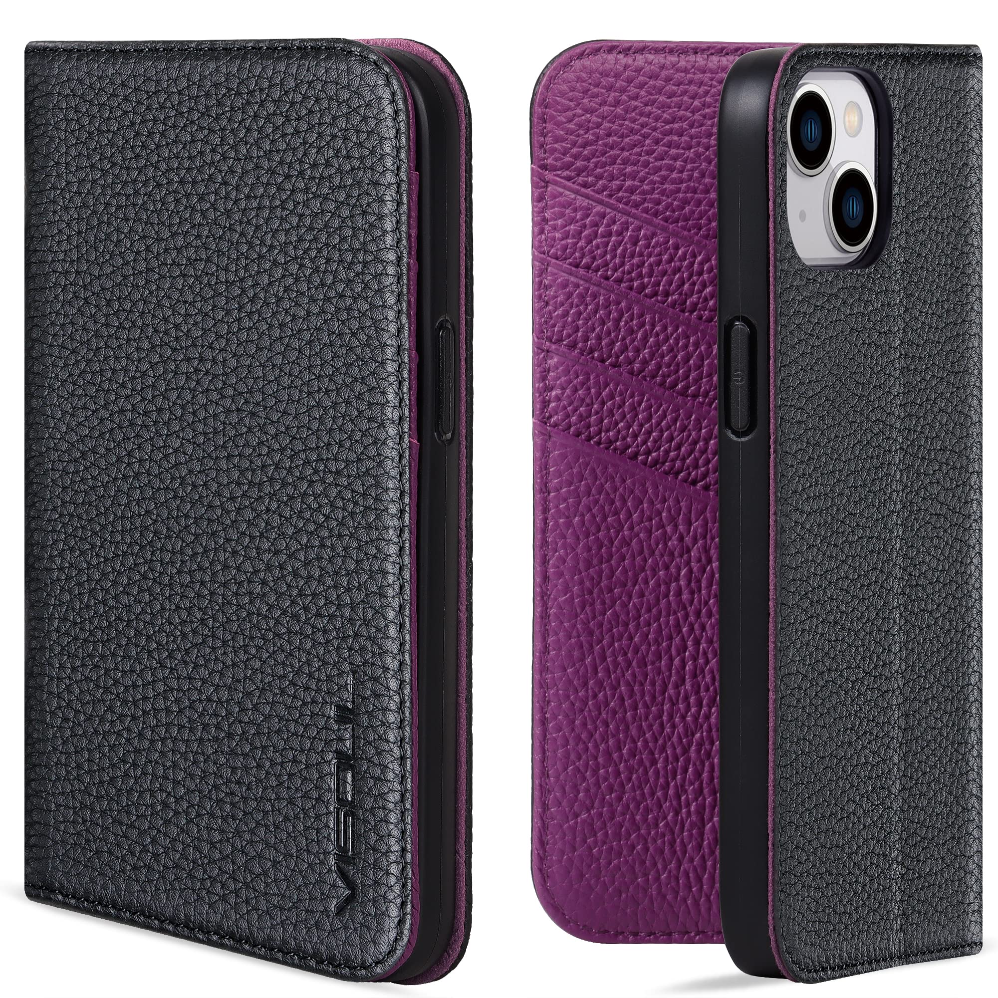 VISOUL iPhone14 Plus ������ ��Ģ�� �ܳ� �쥶�� �ޥ��ͥåȼ� ������ɵ�ǽ�դ���Ģ�������� �����ɥݥ��å� ���ӥ����� �����ݸ� �ޥ���...