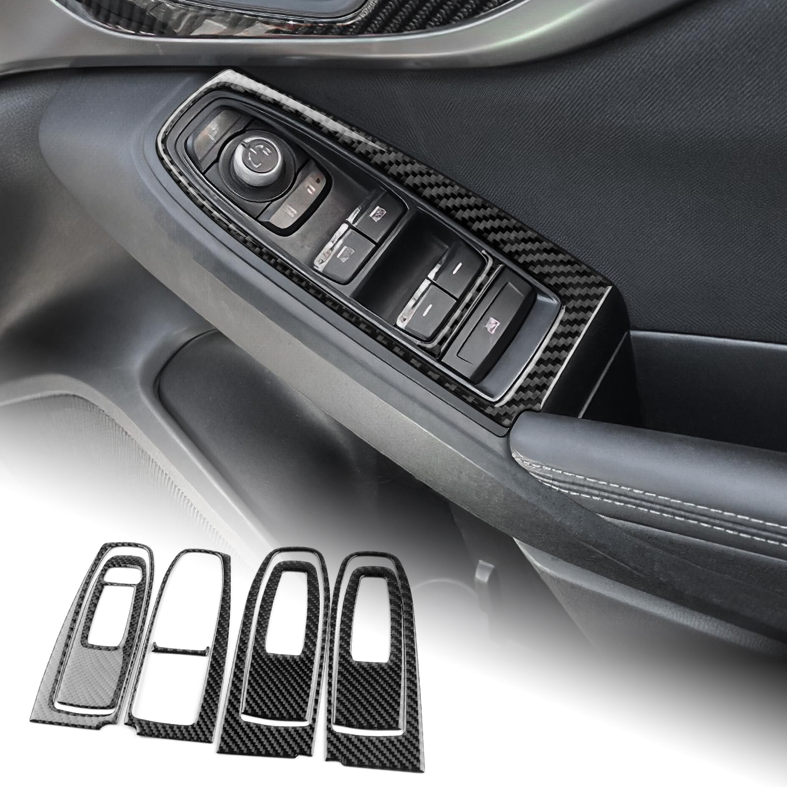 AIRSPEED スバル XV GT系/スバル インプレッサ GT/GK系 専用 Subaru Impreza XV アクセサリー カーボン..