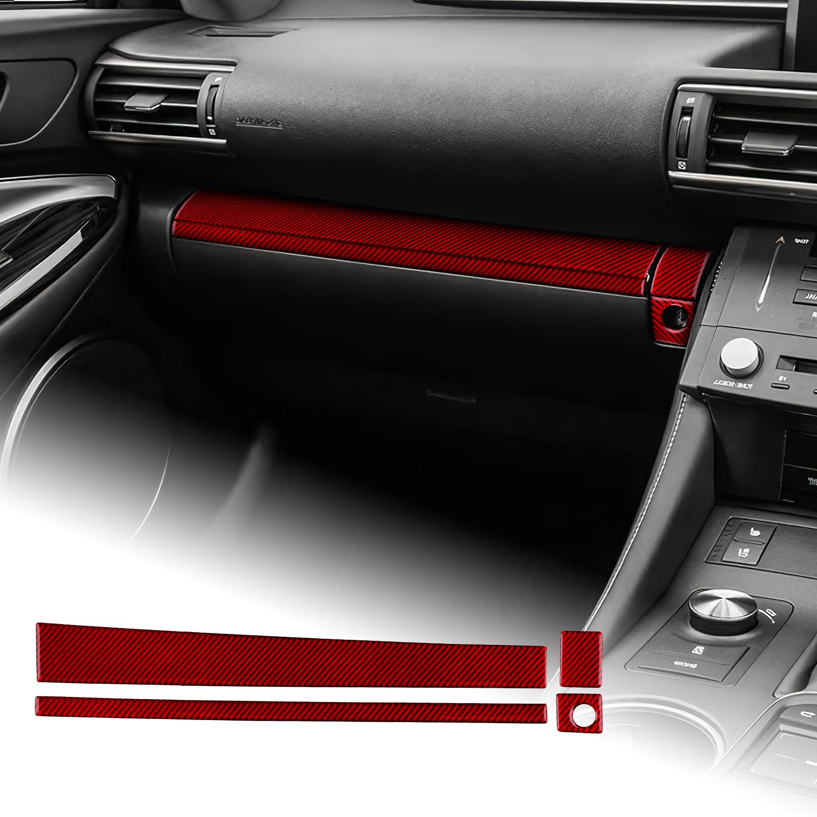 AIRSPEED �쥯���� RC RC300 RC300h RC350 RC200T 2015-2025 Lexus RC ���� �����ܥ�ե����С� ����������...