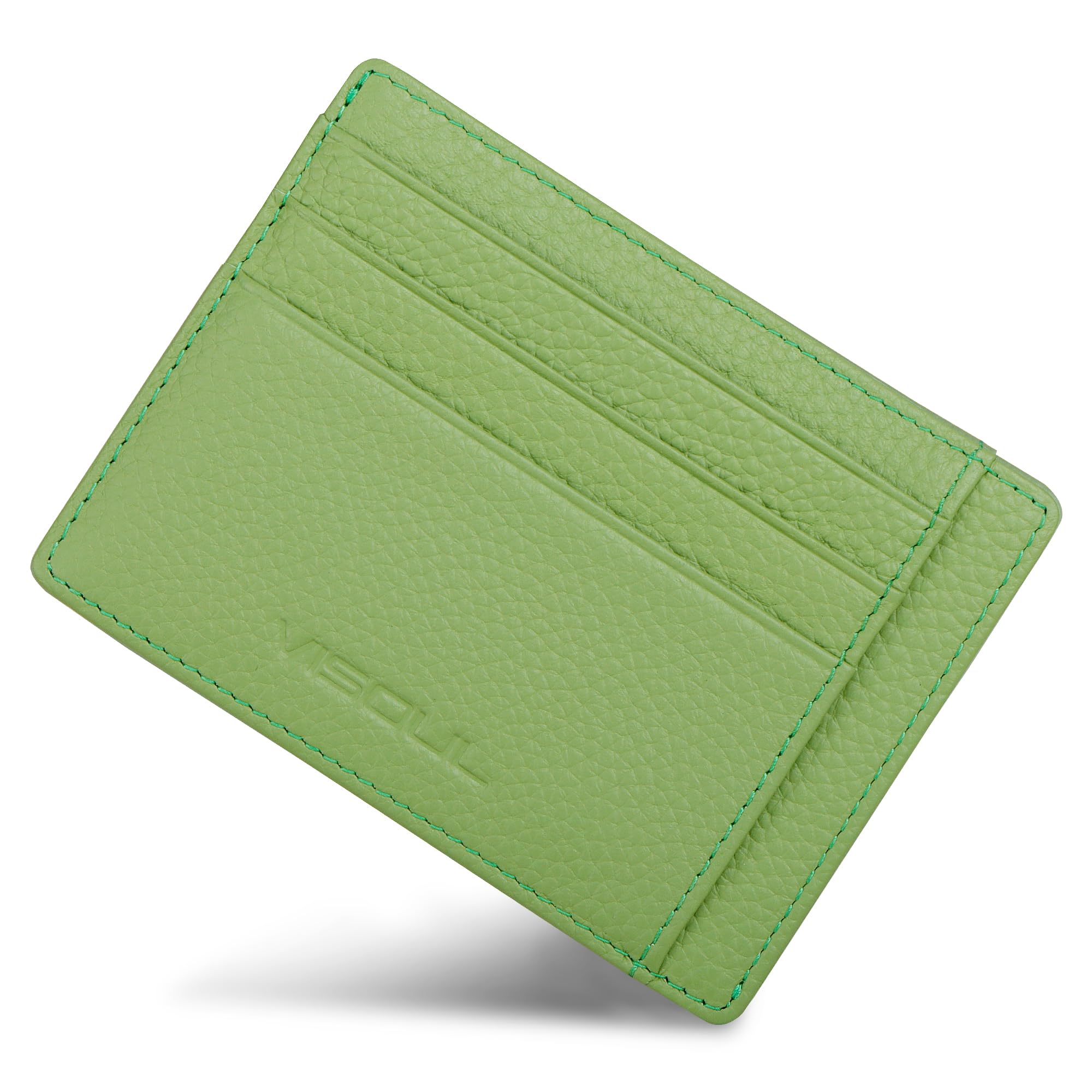 [VISOUL] カード入れ レディース 本革 ファスナー付き クレジットカードケース カードケースレザー カ..