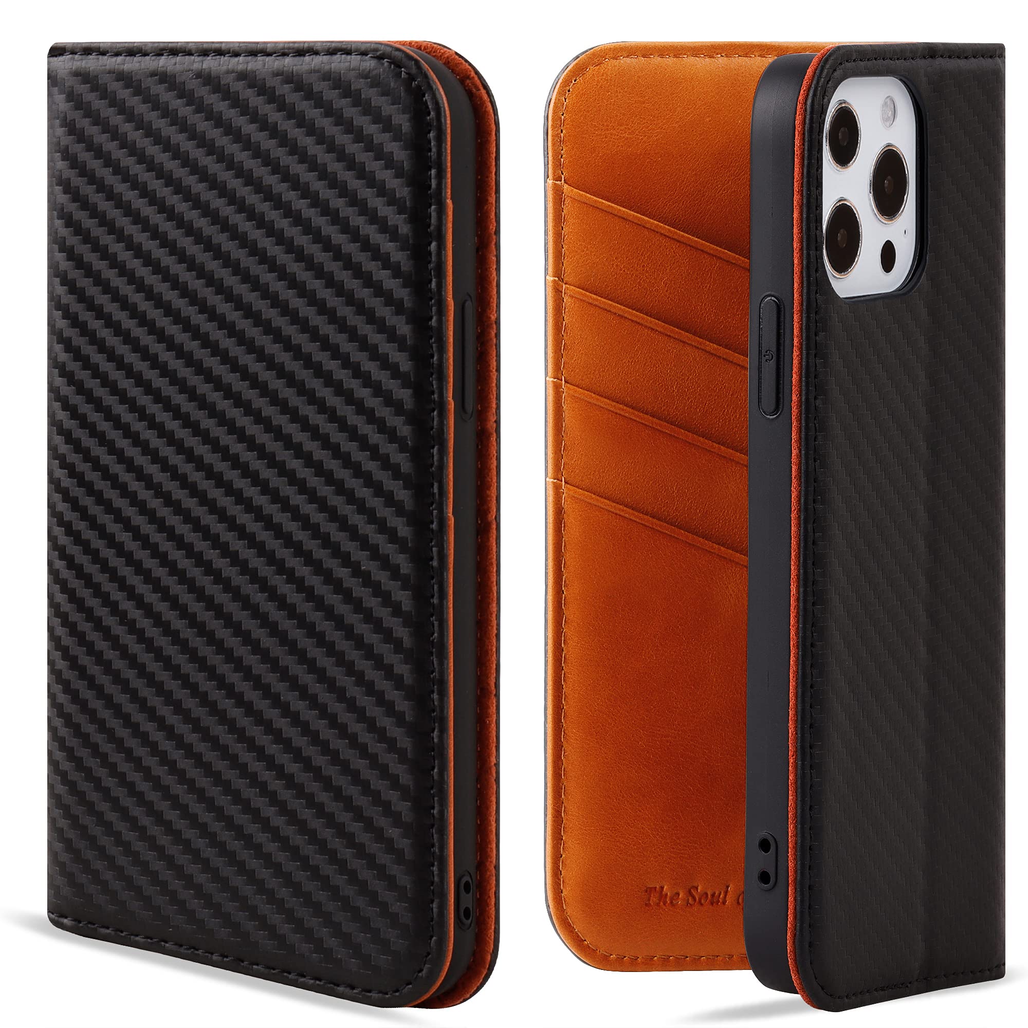 VISOUL iPhone13 Pro Maxケース 手帳型 本革 アイフォン13 Pro Maxケース 本革 レザー スマホケース iPhone 13 ProMax 手帳ケース カード収納 携帯ケース 全面保護 マグネット 横置きスタンド iphone