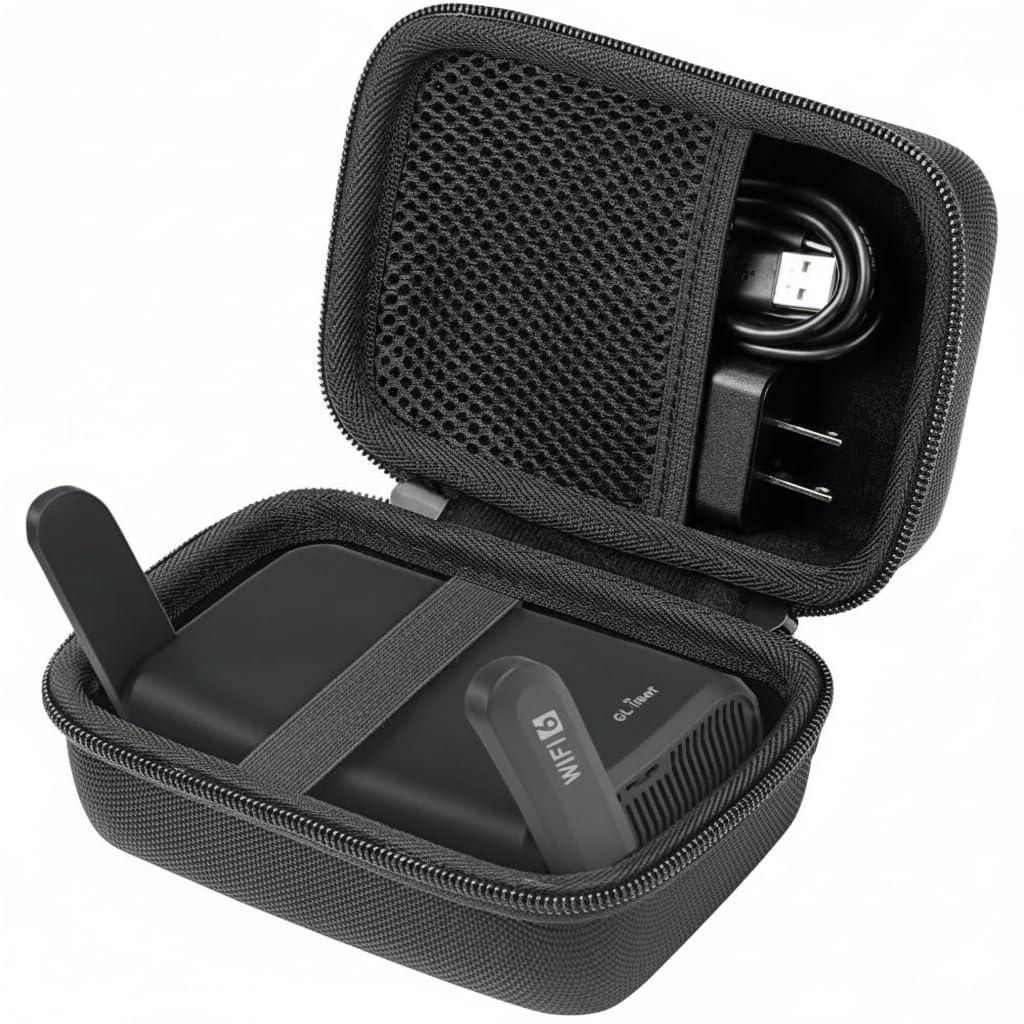 �ʥ������Τߡ�GL.iNet WiFi�롼���� GL-SFT1200 (Opal)/GL-MT3000 (Beryl AX) /GL-AXT1800 (Slate AX)/GL-A1300 Secure���Ѽ�Ǽ������,�֥�å�-Aenllosi