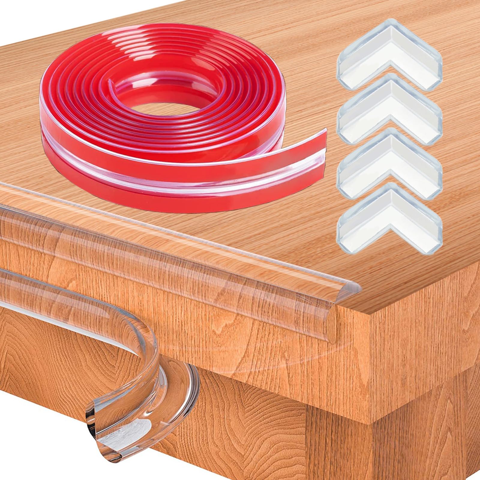 コーナークッション コーナー ガード 透明 角 保護 テーブル テーブルコーナーカバー テーブル角カバー..