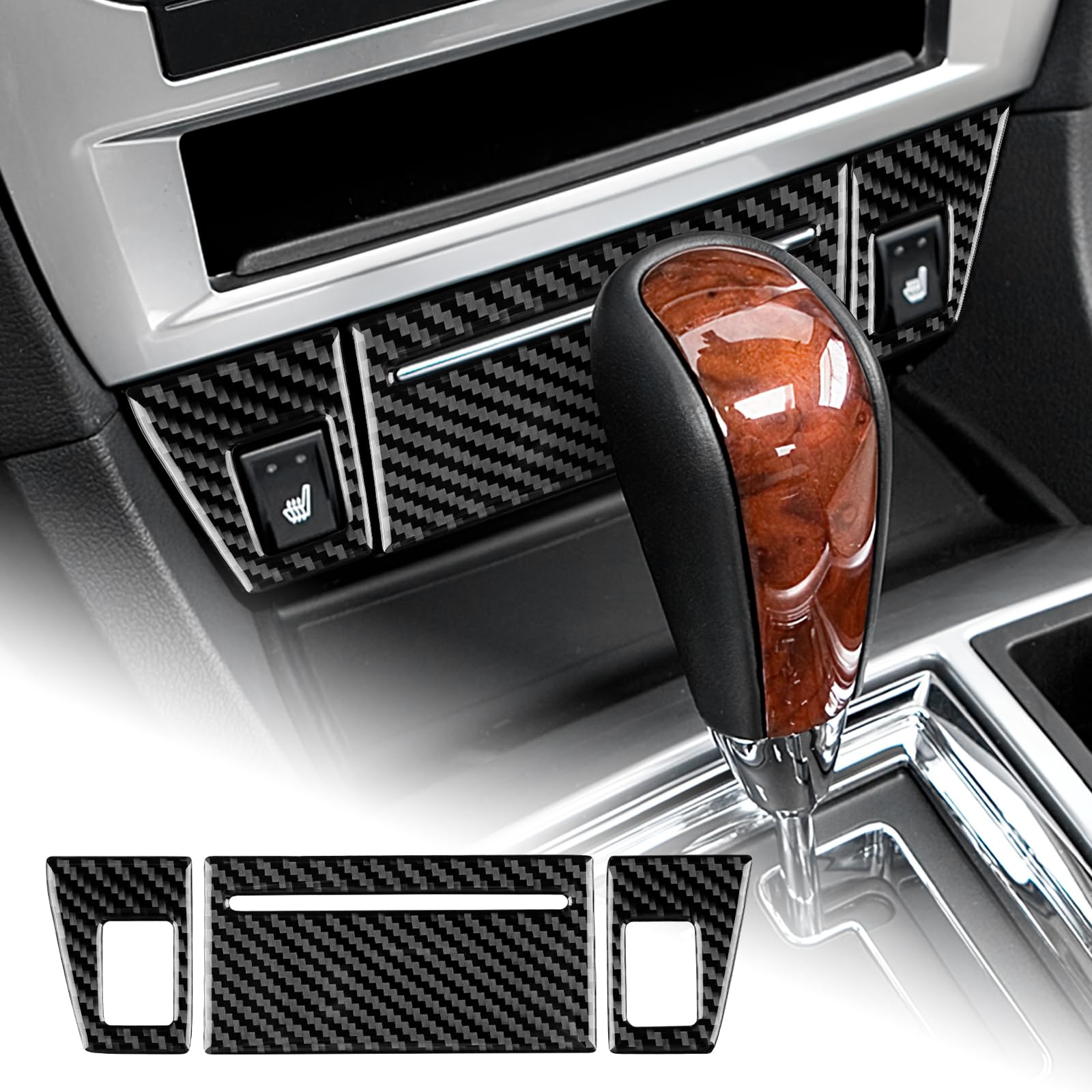 AIRSPEED クライスラー 300C 300 初代 2005 2006 2007 専用 アクセサリー カーボンファイバー 内装 カ..