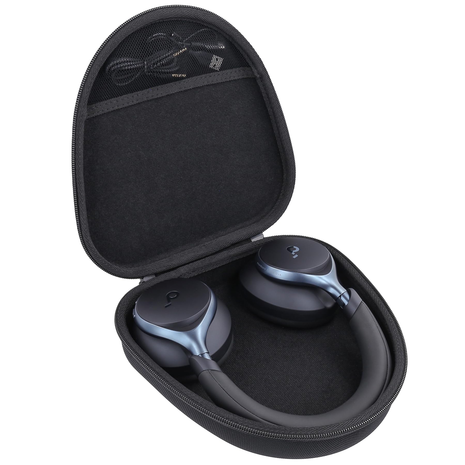 Rakuten - 【収納ケース】 Soundcore Life Q30/Space One Pro/Space one/Space Q45/Q20i /Q11i/Life Q35/Life Q20 ワイヤレス ヘッドホン 専用ケース ブラック-Aenllosi