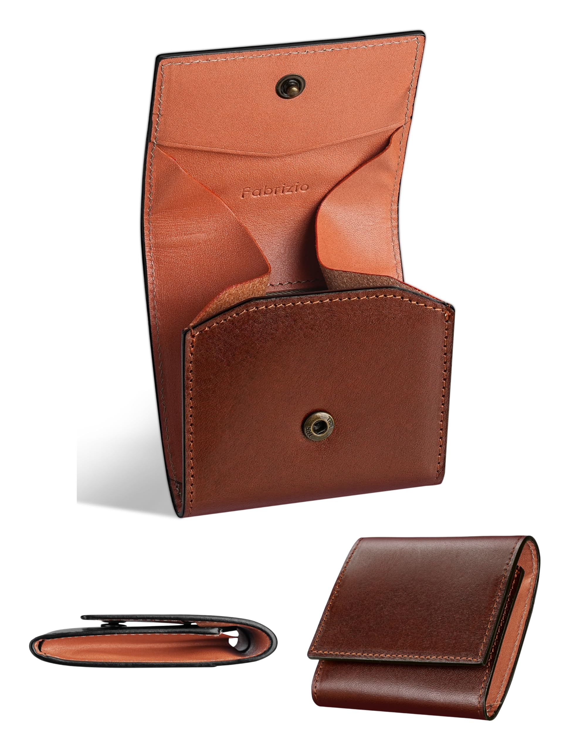 ファブリツィオ コインケース 小銭入れ メンズ 本革 高級 イタリアン レザー 使いやすい コンパクト 薄い こぜにいれ こいんけーす 小銭いれ 小銭ケース (...