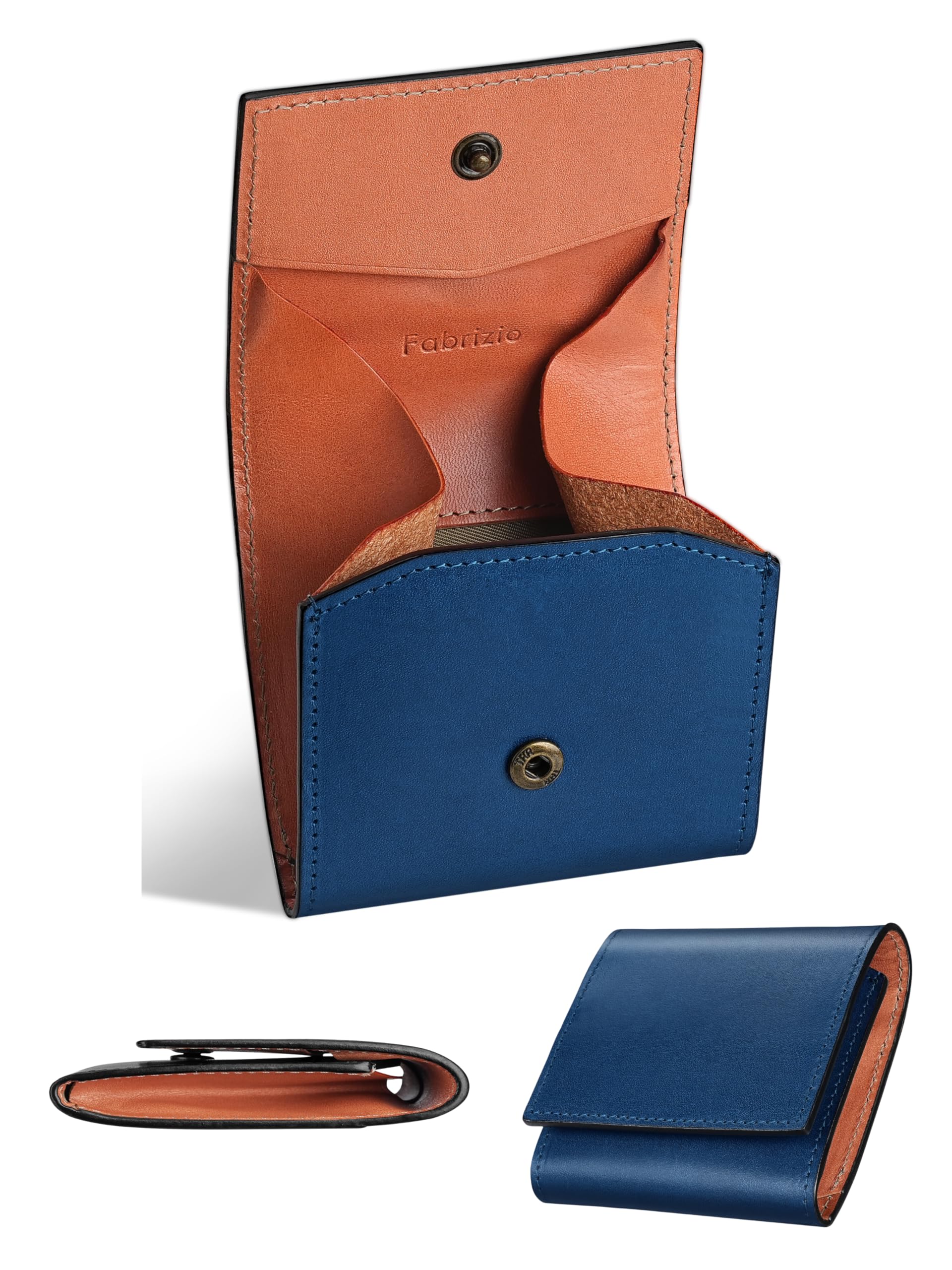 ファブリツィオ コインケース 小銭入れ メンズ 本革 高級 イタリアン レザー 使いやすい コンパクト 薄い こぜにいれ こいんけーす 小銭いれ 小銭ケース (...