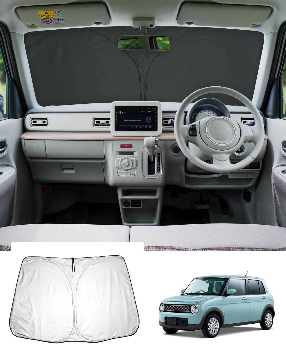 【GAFAT】スズキ アルトラパン/アルトラパンLC HE33S型 3代目 2015年モデル~現行 新型 専用 ラパン 車..