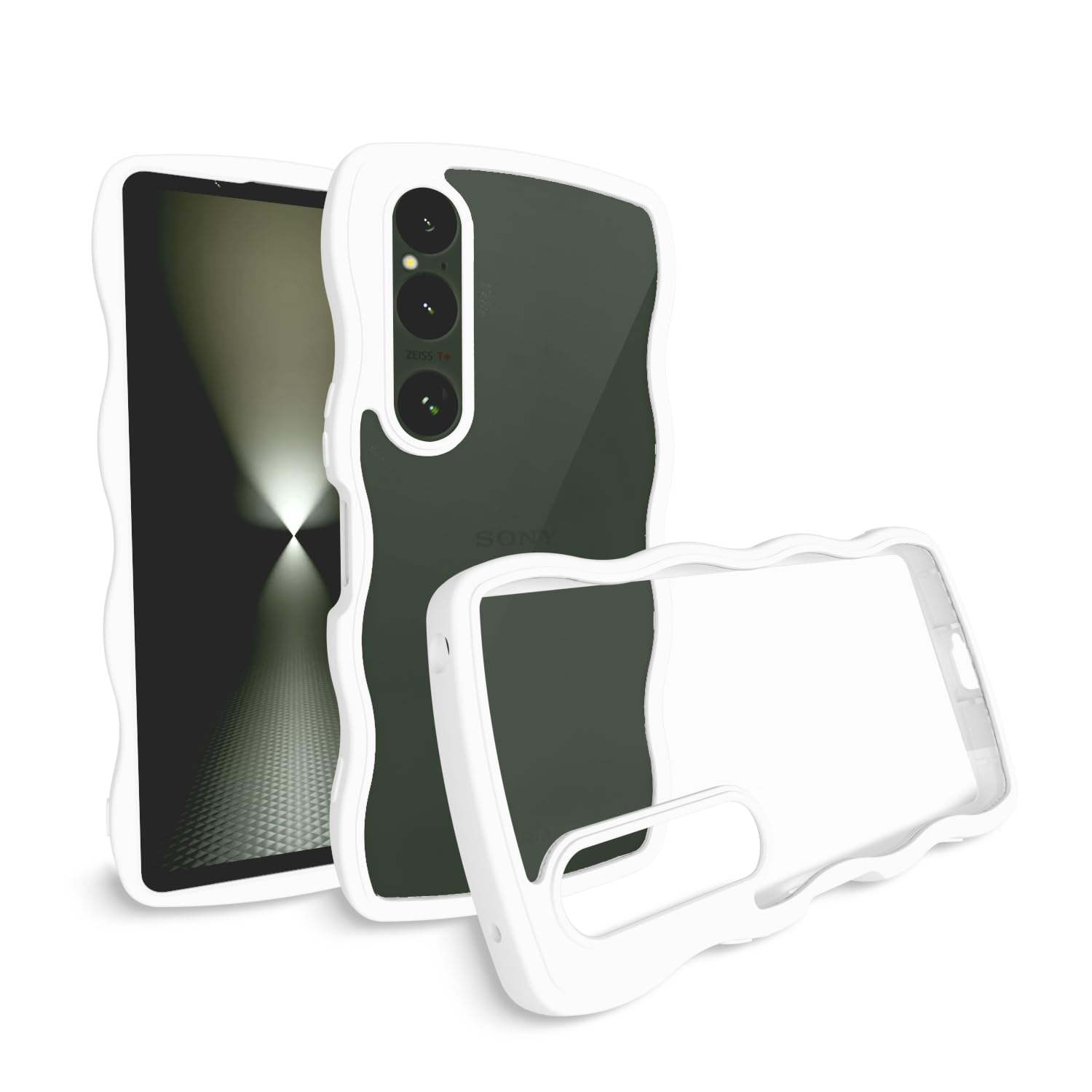 Xperia 1 VI ケース クリア 耐衝撃 Xperia1VI SO-51E / SOG13 スマホケース おしゃれ 人気 かわいい エクスペリア 1 vi カバー 滑り止..