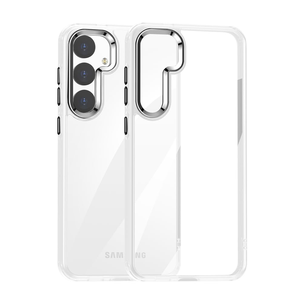 Rakuten - MuZiF Galaxy S26 Ultra 用 ケース クリア 薄型軽量 耐衝撃構造 全面保護 黄変防止 擦り傷防止 PC 背面クリア ギャラクシー S26 Ultra用 カバー 携帯カバー（Galaxy S26 Ultra,透明）