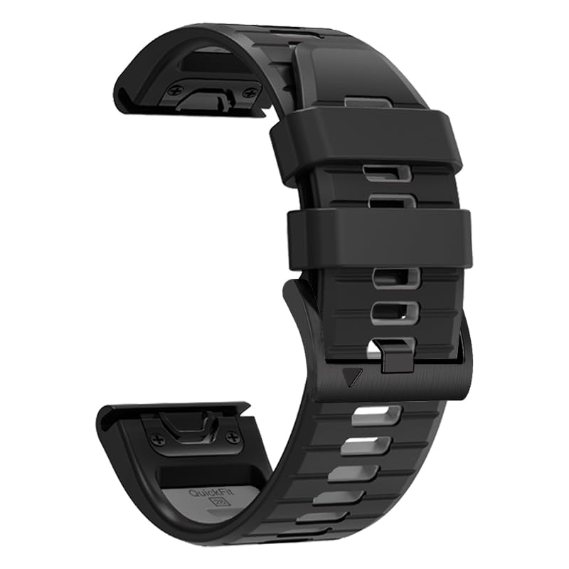  QuickFit 22mm バンド 交換用 for GARMIN(ガーミン) Fenix 7,対応Fenix 6,Fenix 6 Pro,Fenix 5,Fenix 5 Plus,Approach S60 S62,Forerunner 9