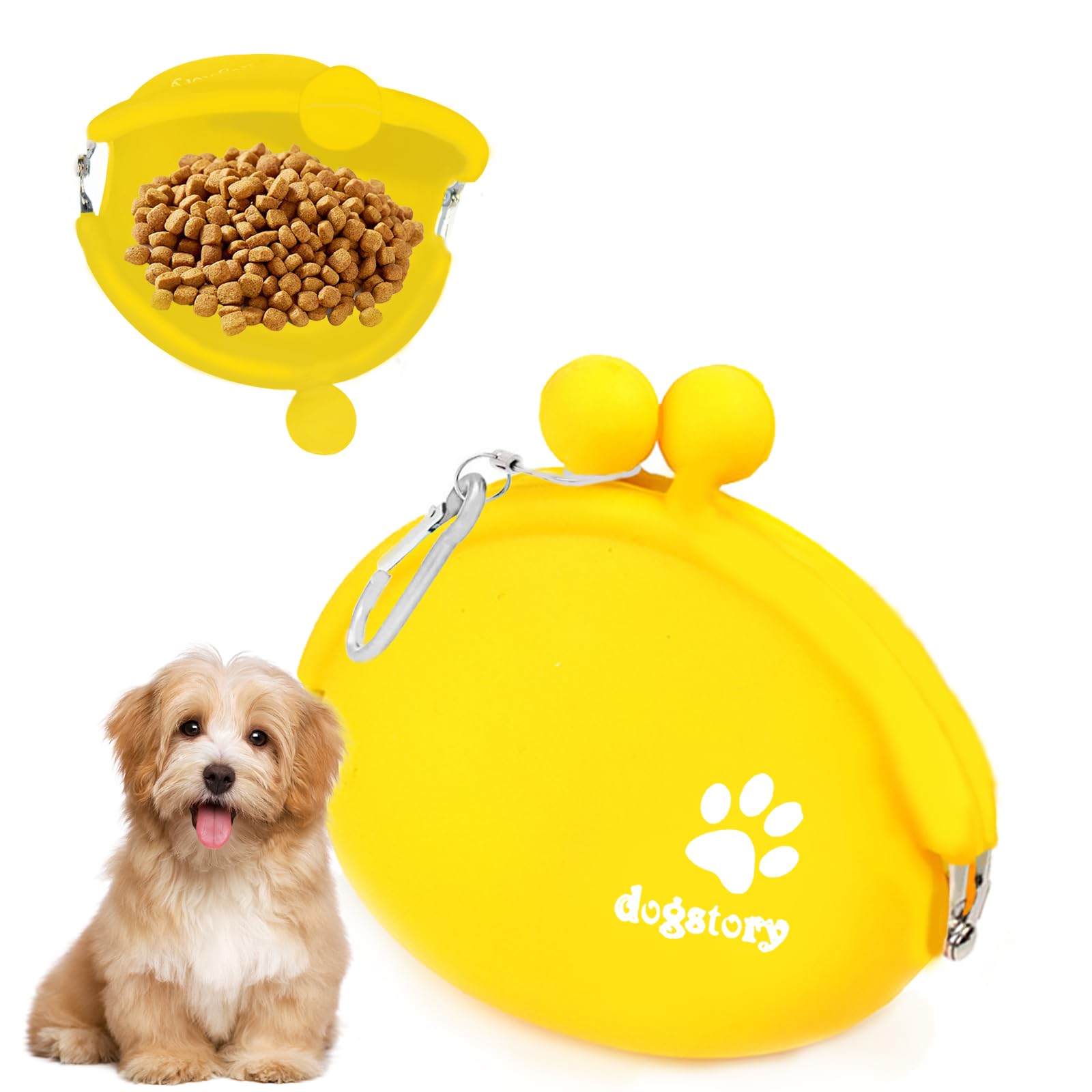 KASELIN 犬 おやついれポーチ 犬用トレーニングポーチ 餌入れ 訓練バッグ 犬用おやつポーチ おやつ入れ..