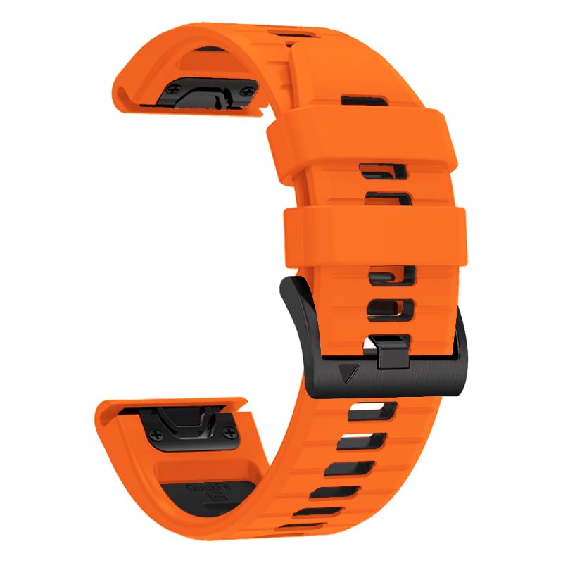  QuickFit 22mm バンド 交換用 for GARMIN(ガーミン) Fenix 7,対応Fenix 6,Fenix 6 Pro,Fenix 5,Fenix 5 Plus,Approach S60 S62,Forerunner 9