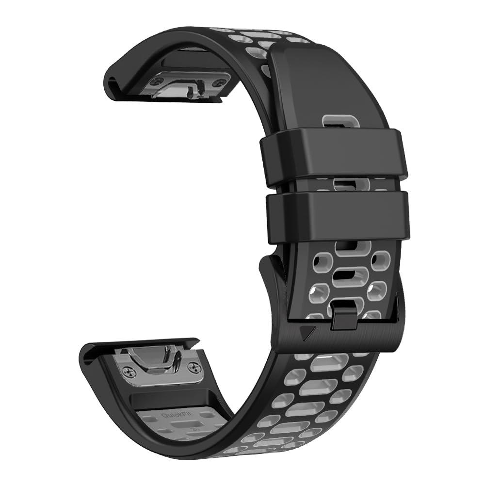 乐天商城 - [MOQIAN] QuickFit 22 mm バンド 交換用 for GARMIN(ガーミン) Fenix 8 AMOLED-47mm Fenix 7 Pro Solar/Approach S70 47 mm/Forerunner 965 対応 ストラッ