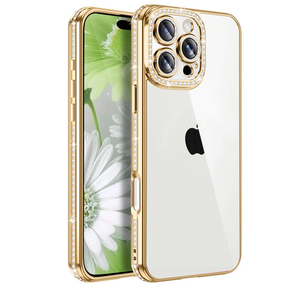 Rakuten - MuZiF Galaxy A54 5G 用 ケース クリア メッキ加工 キラキラ 背面全透明 サラウンドレンズ保護 カメラ保護 TPU ソフトケース 薄くて軽い 女性 人気 耐衝撃 携帯カバー ラップホール付き ギャラクシー A54 5G 用 スマホケース