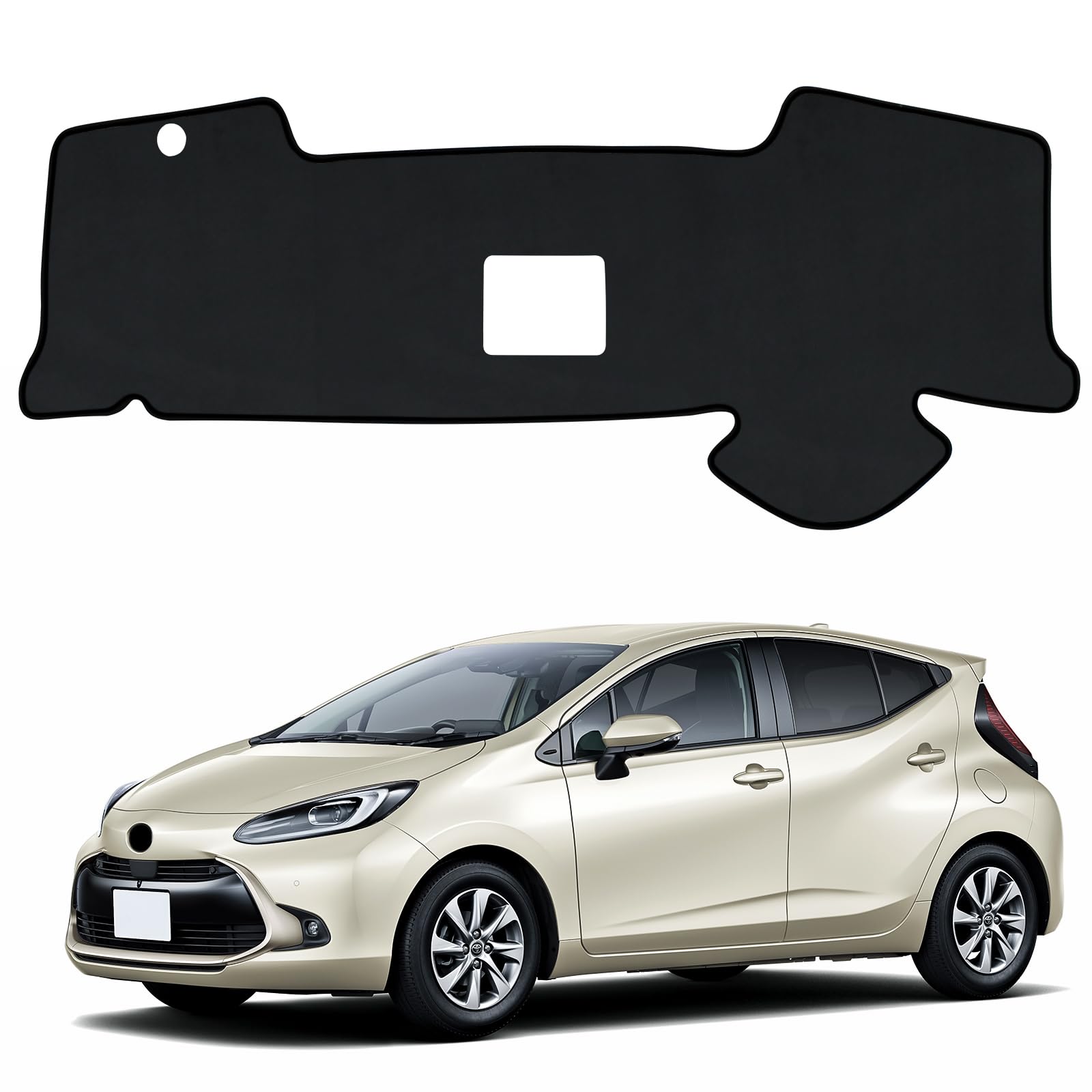 アクア 2代目 MXP系 ダッシュボードマット 車種専用設計 AQUA MXPK1 日焼け防止 車内 ダッシュボードカ..