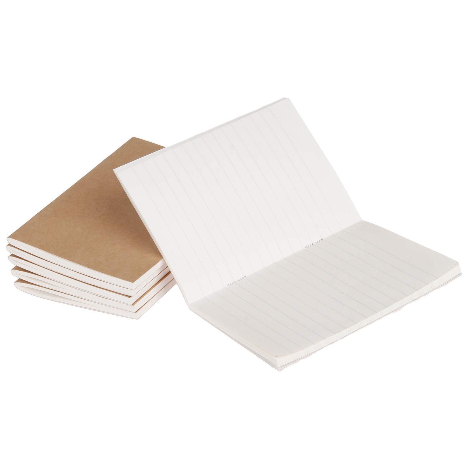 6冊セット 手帳リフィル ノートリフィル パスポートノートメモ帳 日記帳 旅行用 レザーノート システム..