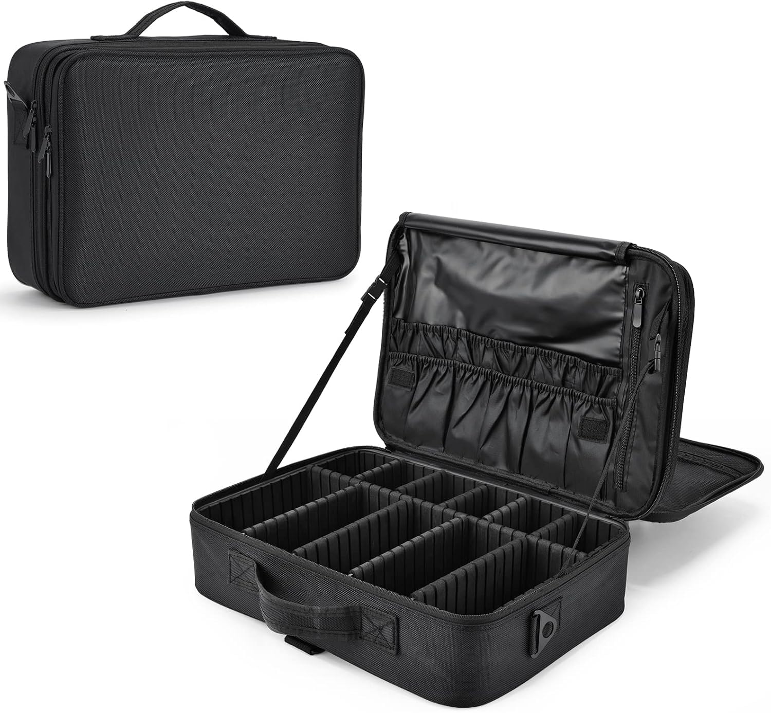 Joligrace メイクボックス コスメボックス 化粧ポーチ メイクポーチ コスメポーチ 化粧箱 化粧品 収納 ..