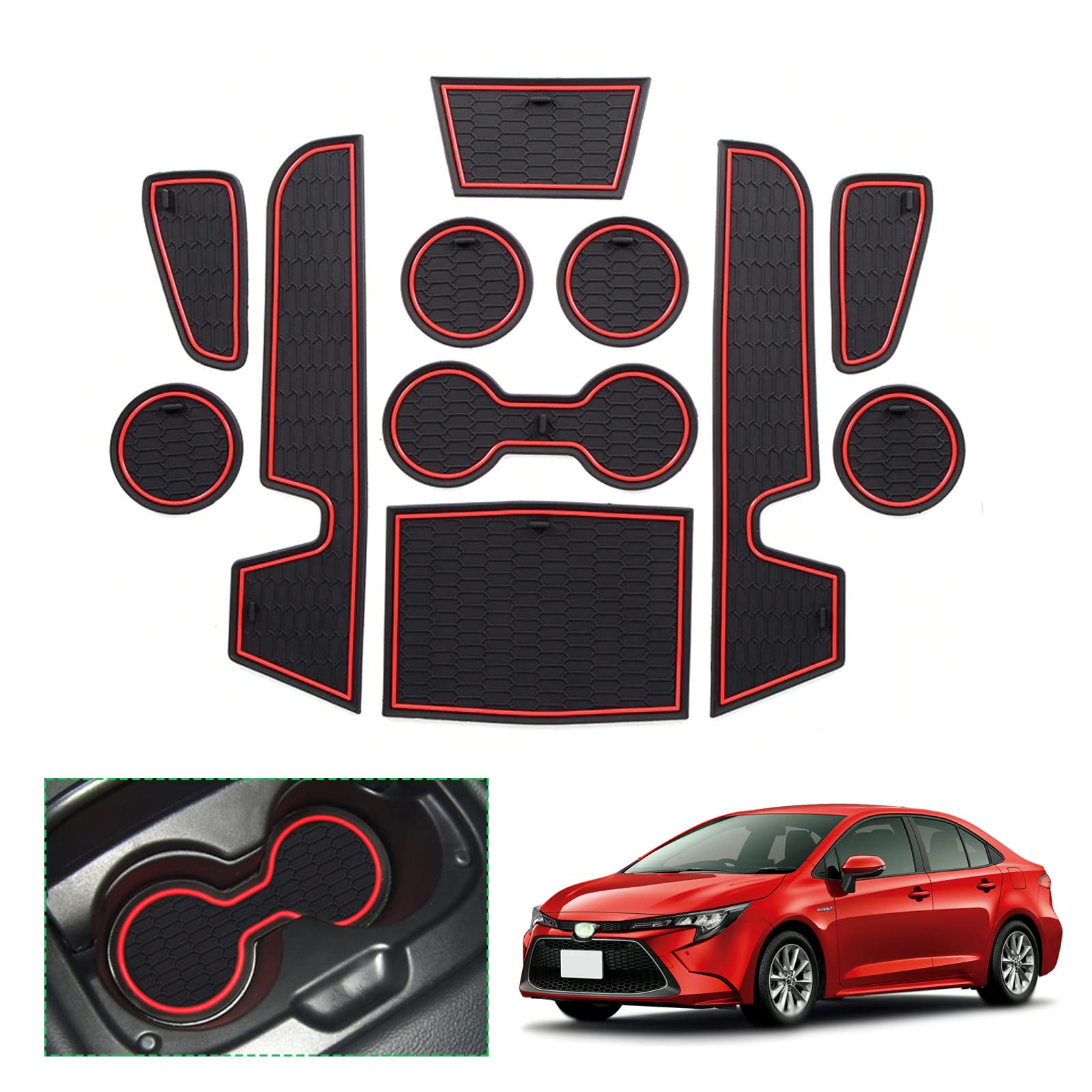 【GAFAT】TOYOTA トヨタ カローラ 12代目 E21#型 カローラスポーツ 2018年・現行 COROLLA ハッチバック..