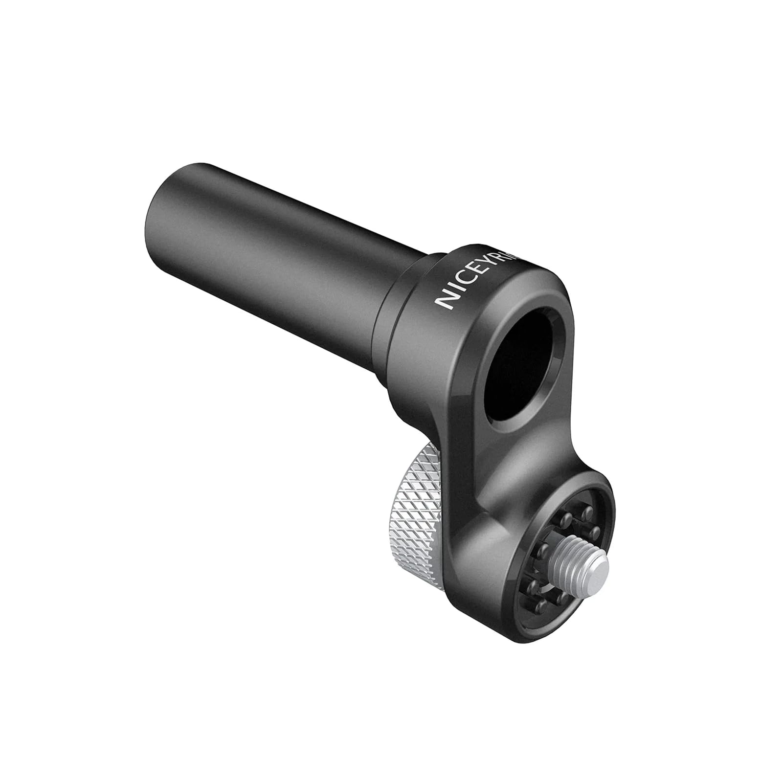 NICEYRIG 15mmロッド カメラアクセサリー 15 mmロッドサポート 軽量 装備 DSLR Rigs DSLRリグ アルミ合金製 コールドシューマウント延長 コールドシューアダプター Sony FX6/Sony FS5に対応-(rod -456)