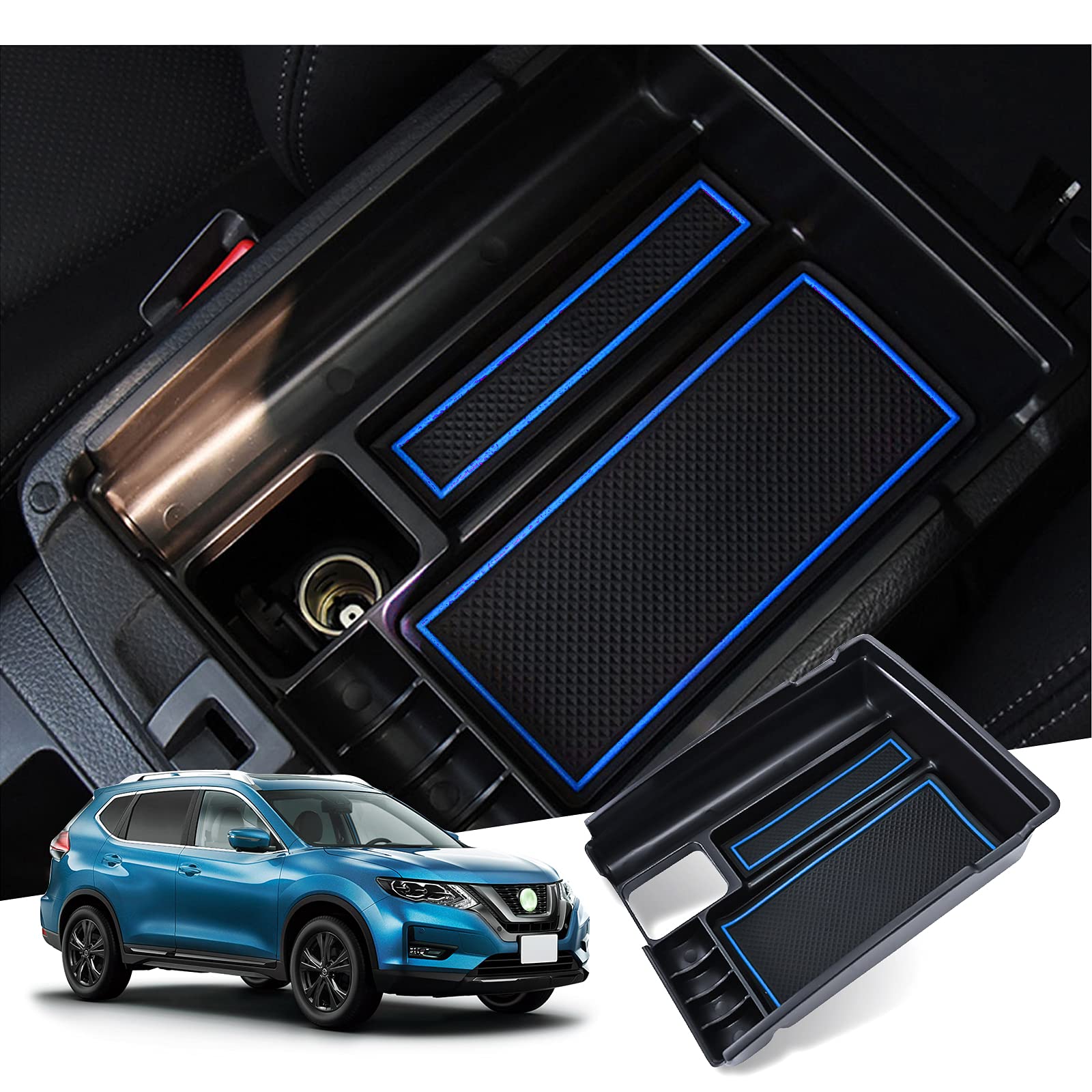 【GAFAT】Nissan X-Trail T32型 3代目 2013年~2022年 日産 エクストレイル ニッサン 専用 車用収納ボッ..