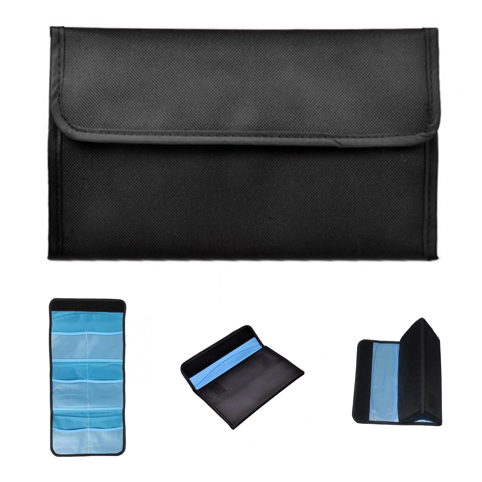 Coollooda フィルターケース （6枚用） カメラレンズフィルター 収納バッグ フィルターレンズケース フ..