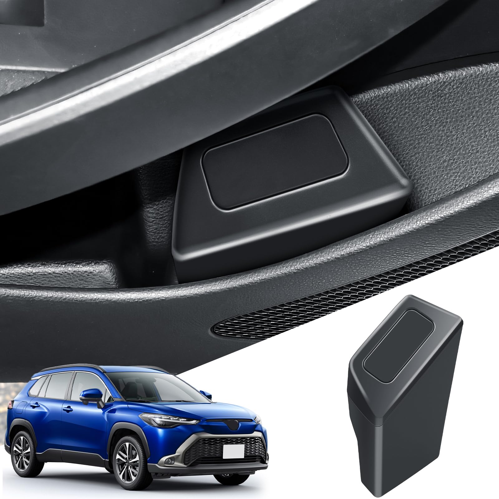 【助手席側用】ECOZEN トヨタ カロ—ラクロス 専用 ドアサイド ゴミ箱 カローラクロス ZSG10/MXGA10型 ..