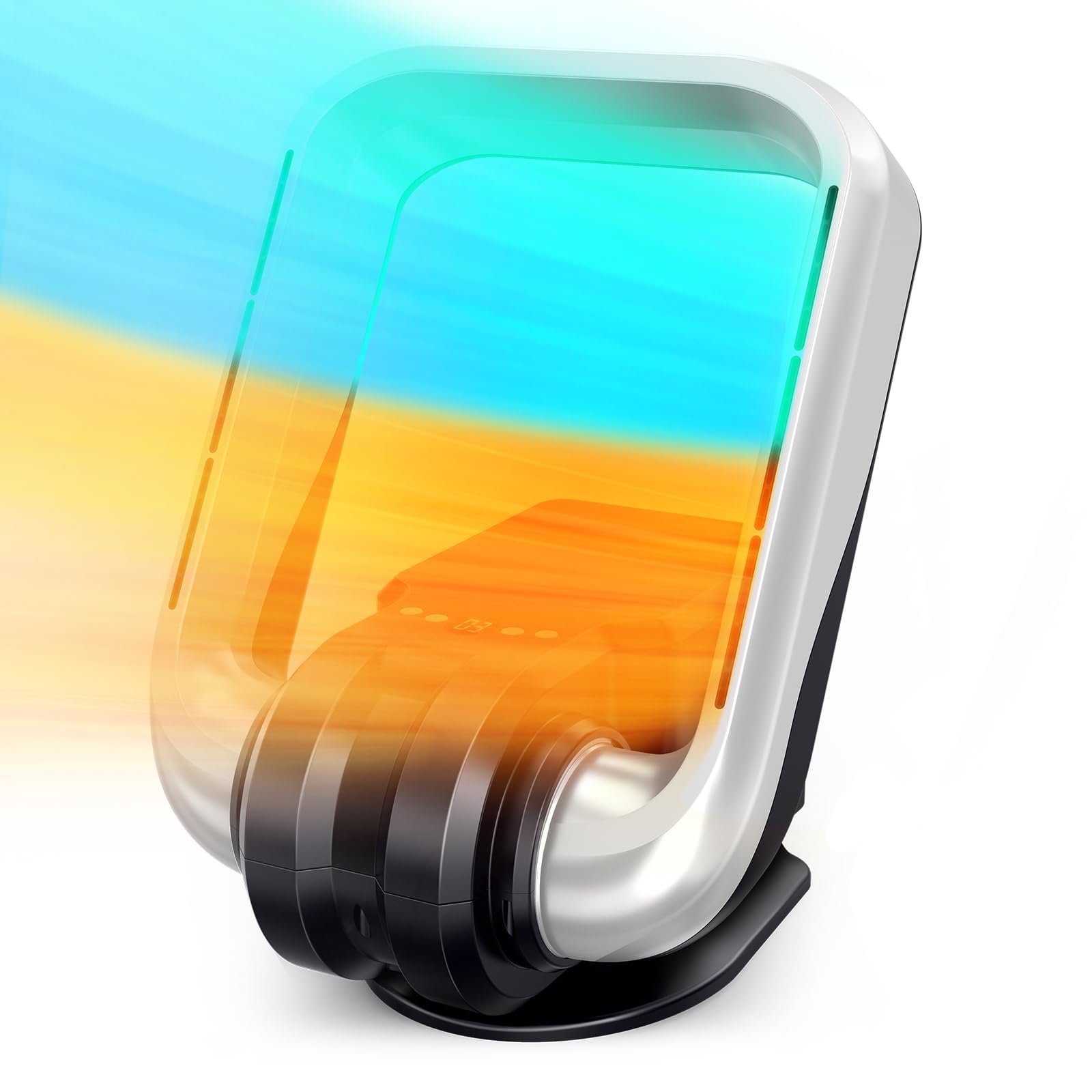 扇風機 静音 【2025年新型冷暖兼用・壁掛け・羽根なし】 サーキュレーター 5段階送風＆3段階温風切替 扇風機 壁掛け 首振り/上下180°調節 9Hタイマー機能 DCモーター 広範囲送風 強力 リモコン付 省エネ 節電対策 省スペース 組み立て不要 転