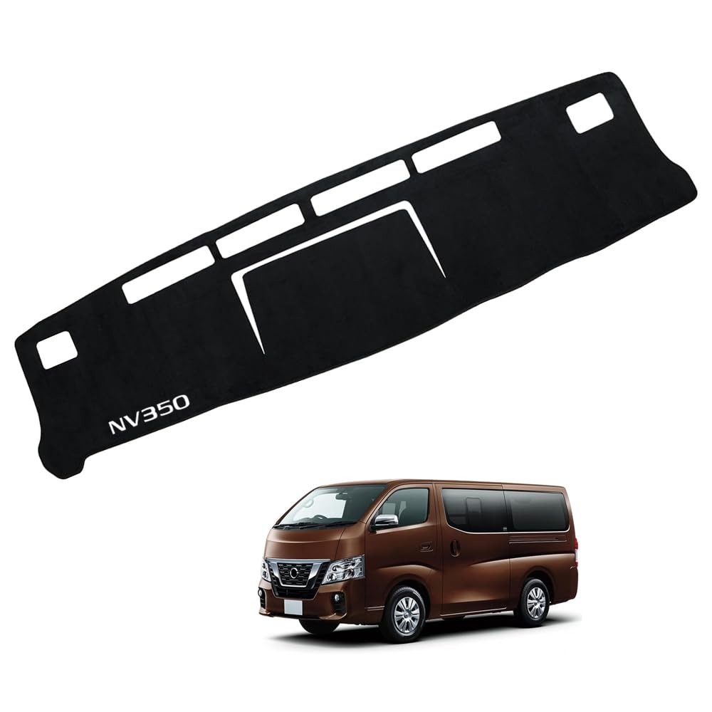 SAWAKAKI 日産 NV350キャラバン E26系 標準ボディ用 専用 ダッシュボードマット 日焼け防止 劣化防止 ..