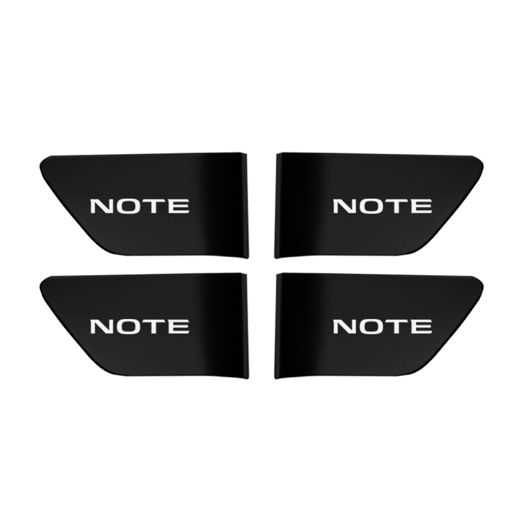 SAWAKAKI 日産 ノート E13系 専用設計 インナードアランプ インナードアイルミネーション ロゴ発光 LED 7色切り替え可能 ルームランプ 内装 カスタムパーツ 互換品 4枚セット