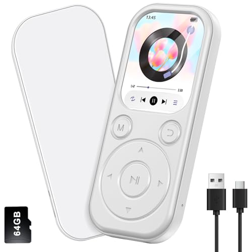 MP3プレーヤー 音楽プレーヤー 【Bluethtooth5.3＆スピーカー内蔵】デジタルオーディオプレーヤー 小型..