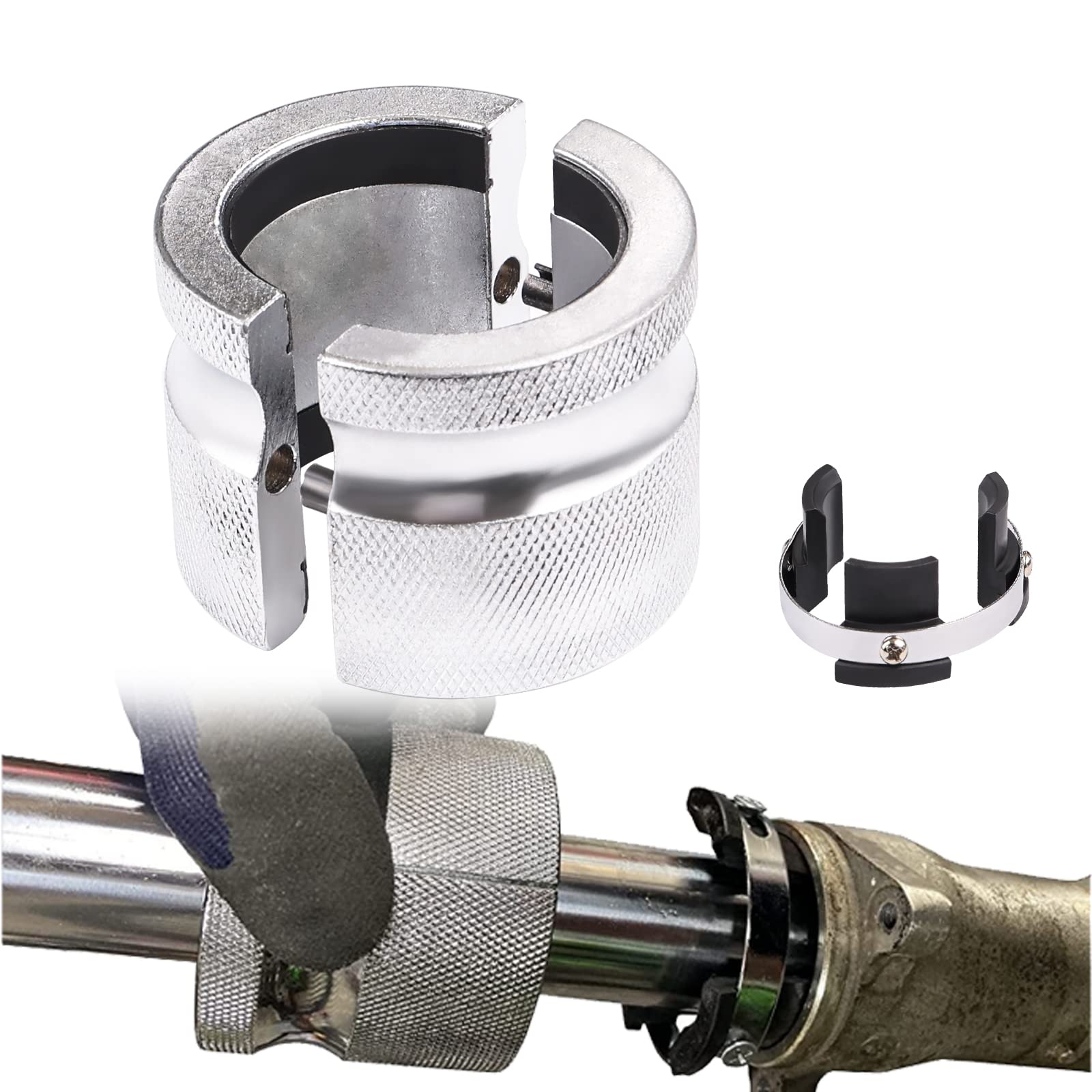 フロントフォーク オイルシールプッシャー シールドライバー オイルシールインストーラ- オートバイ 39mm・50mm 正立 倒立 両方対応 フォークシール交換 工具