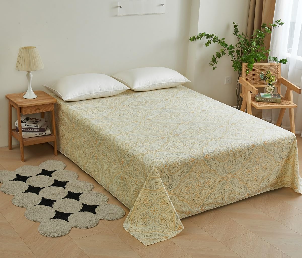 �ߤ������� ���󥰥� �ե�åȥ����� 150x240cm ��100% �٥åɥ����� �ޥåȥ쥹���С� �ɥ��� ���� ����