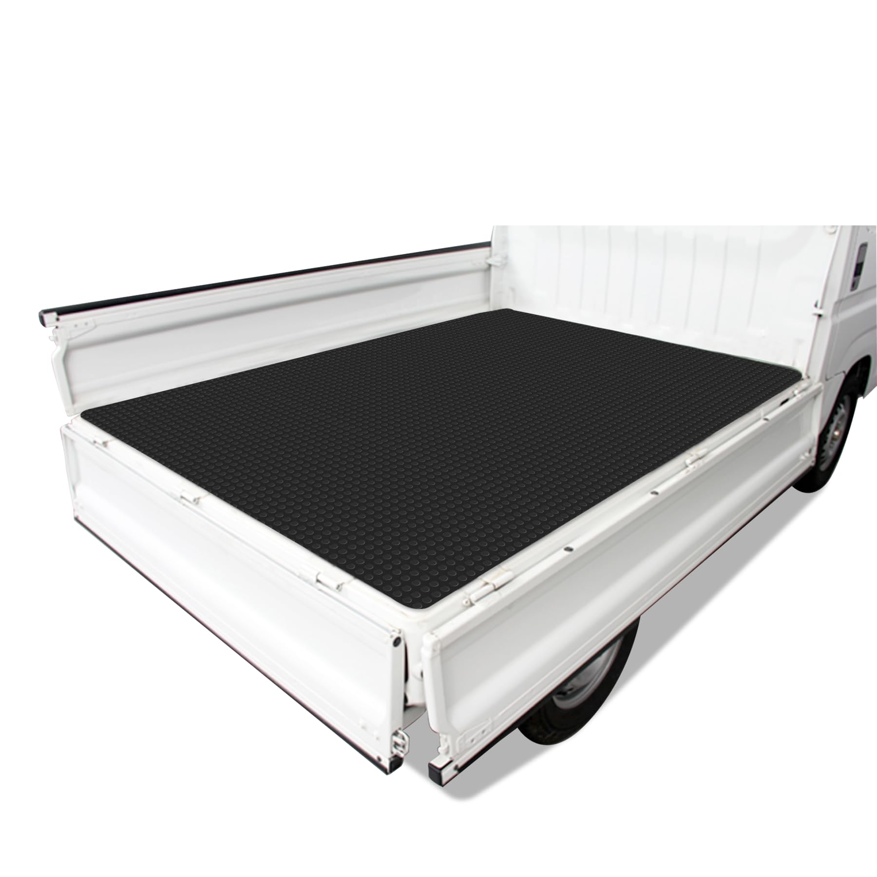 KUKUAN荷台用ゴムマット 軽トラック ゴムマット 荷台マット 厚さ約3mm×1400mm×2000mm 軽トラ用ゴムマッ..
