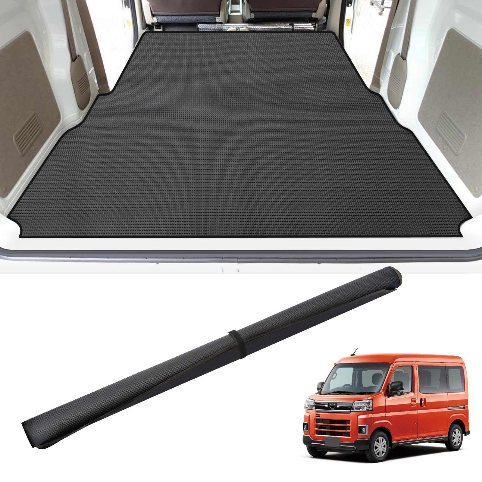 BUYFULL アトレー ラゲッジマット 荷台マット アトレー サンバーディアス 荷台マット 軽トラック 巻け..