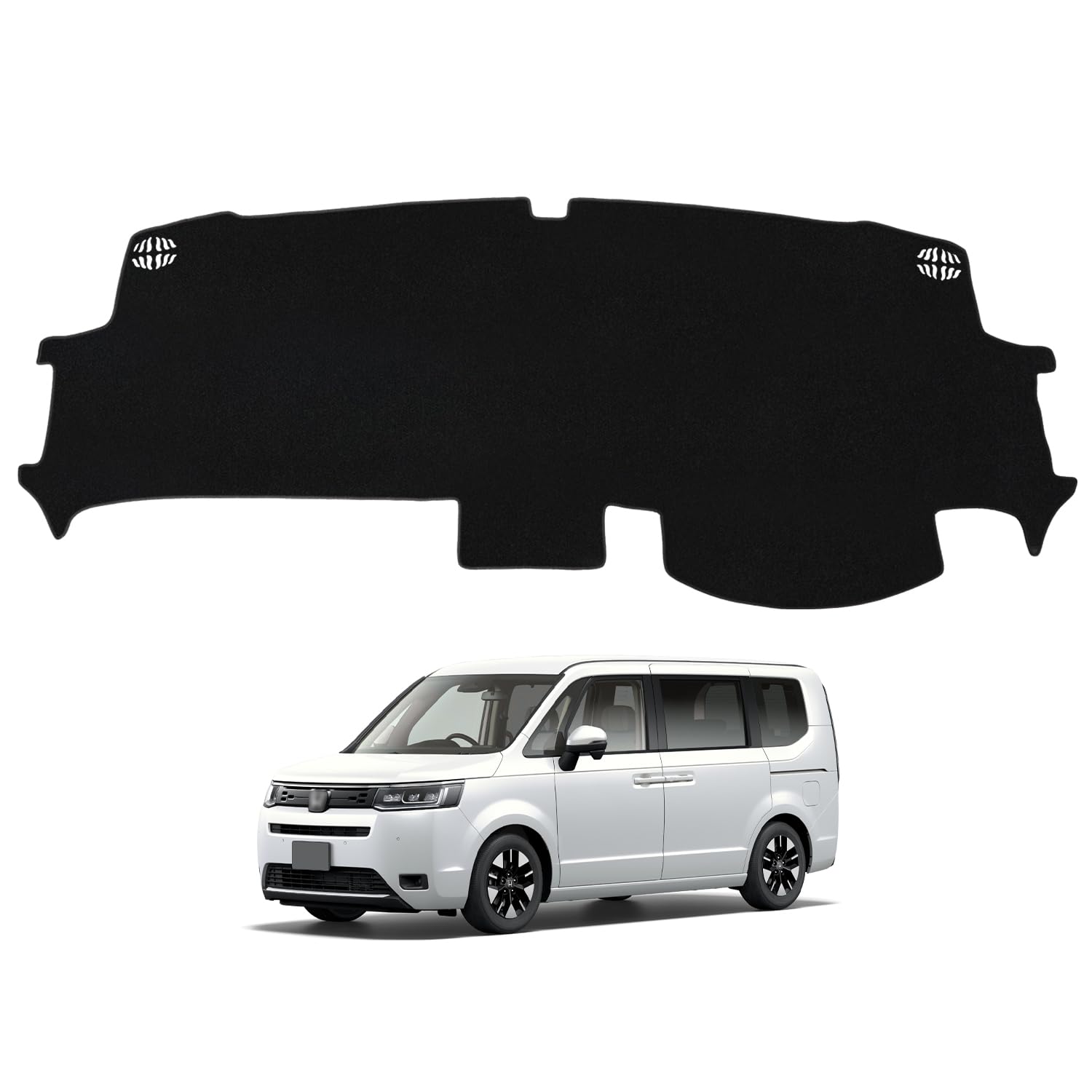 楽天Mr HedgeHogCARVANTA ホンダ 新型ステップワゴン RP6 RP7 RP8 ダッシュボードマット ハイブリッド車 ダッシュボードカバー HONDA STEP WGN 2022年5月-現行 車型専用設計 日焼け対策 映り込み軽減 劣化防止 難燃繊維 ダッシュマット