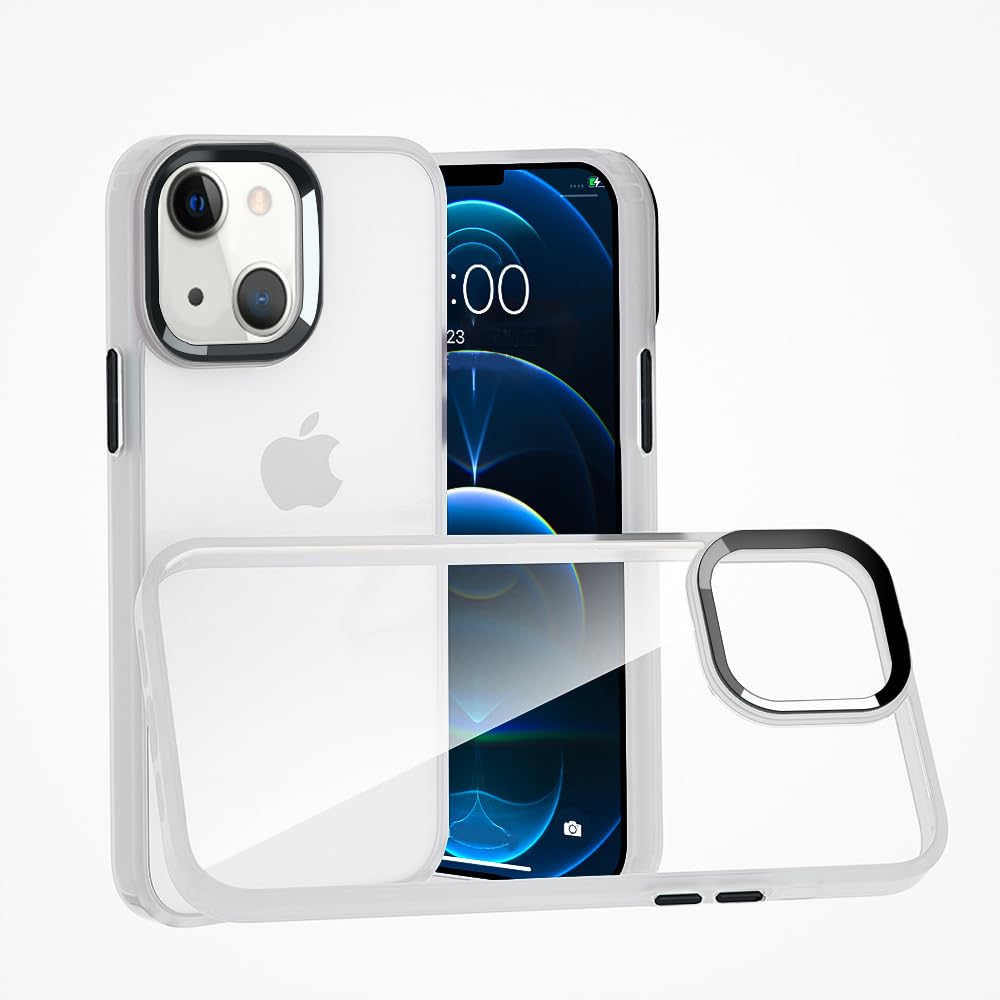 Rakuten - MuZiF iPhone 13 Mini 用 ケース クリア iPhone 12 Mini 用 ケース 薄型軽量 耐衝撃構造 全面保護 黄変防止 擦り傷防止 透明 PC 背面クリア アイフォン13 Mini 用 カバー クリアケース（iPhone 13 M