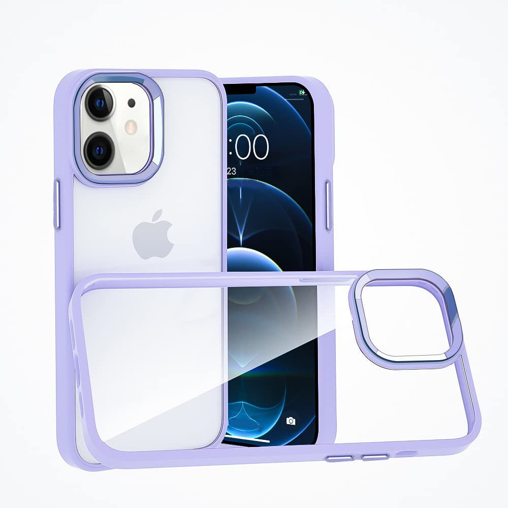 Rakuten - MuZiF iPhone XS Max 用 ケース クリア 薄型軽量 耐衝撃構造 全面保護 黄変防止 擦り傷防止 透明 PC 背面クリア アイフォンXS Max 用 カバー クリアケース（iPhone XS Max,パープル）