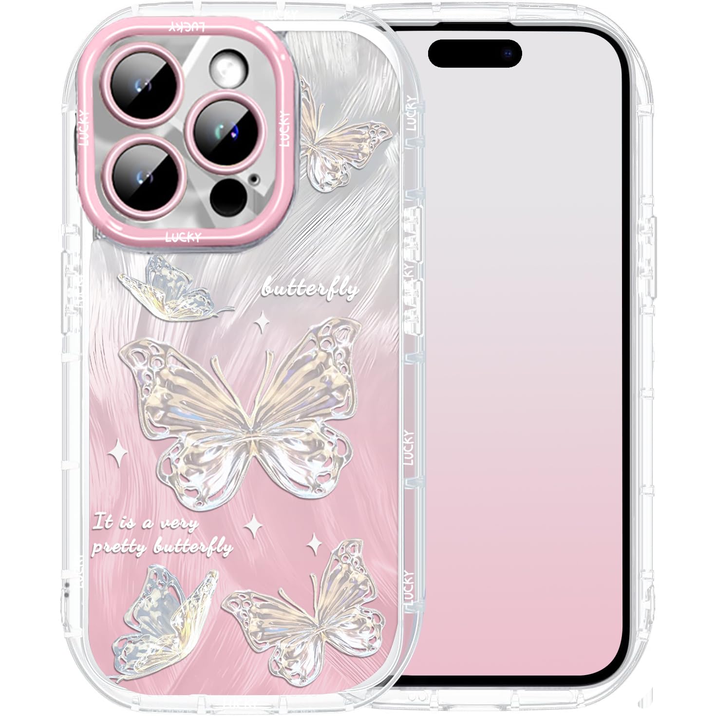 Muzif iPhone XR 用 ケース 可愛い 蝶柄 ちょう かわいい 羽織紋です 韓国 薄くて ...