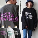 tシャツ 長袖 ロングtシャツ ワイド すっきり 着痩せ レディース メンズ プリント しっかり 丈夫 柔らか 綿100 コットン ロンt 長t 大きいサイズ 春 夏 秋 冬 カットソー ロング丈 ティーシャツ トップス 無地 ワンポイント Mr.Lumberjack ミスターランバージャック