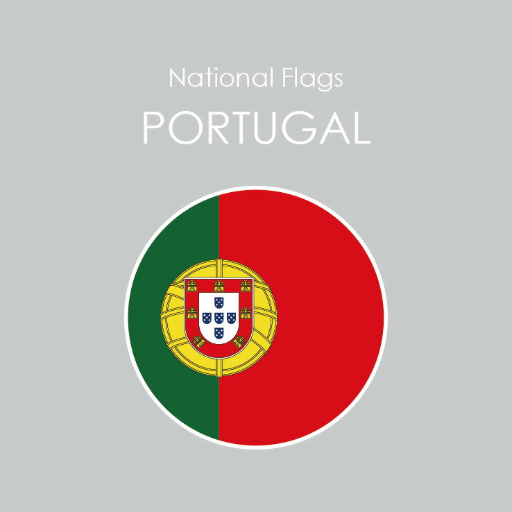 国旗ステッカー/ポルトガル　National
