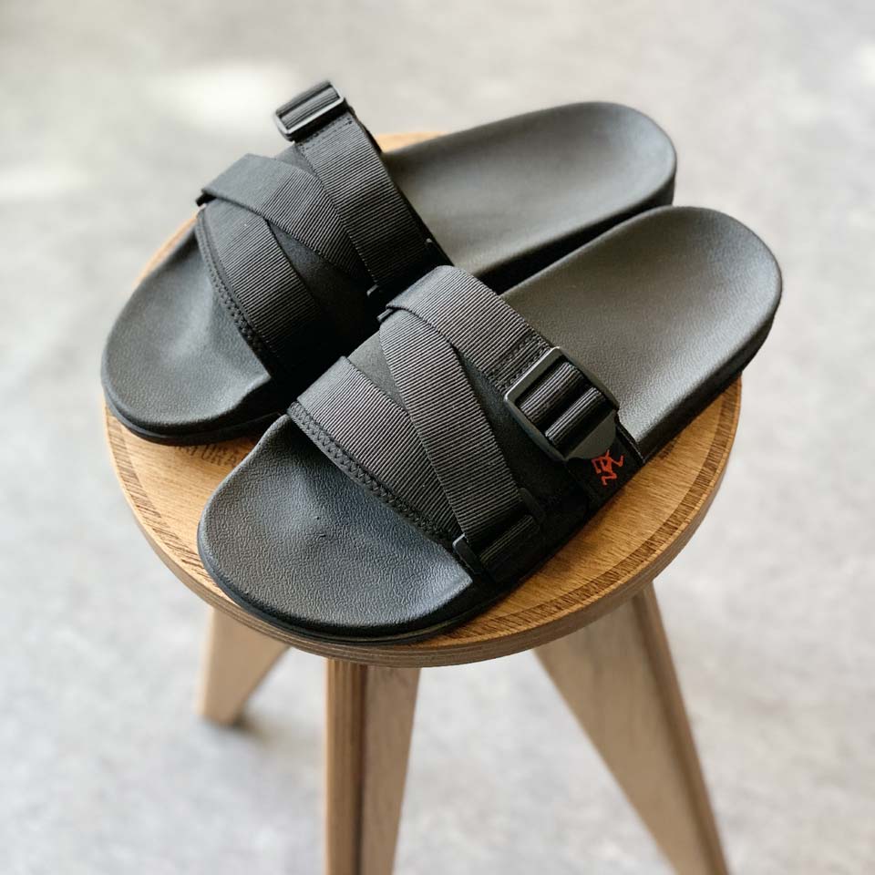 グラミチ サンダル メンズ グラミチ GRAMICCI サンダル SLIDE SANDAL スライドサンダル ブラック 黒 BLACK G3SF-088