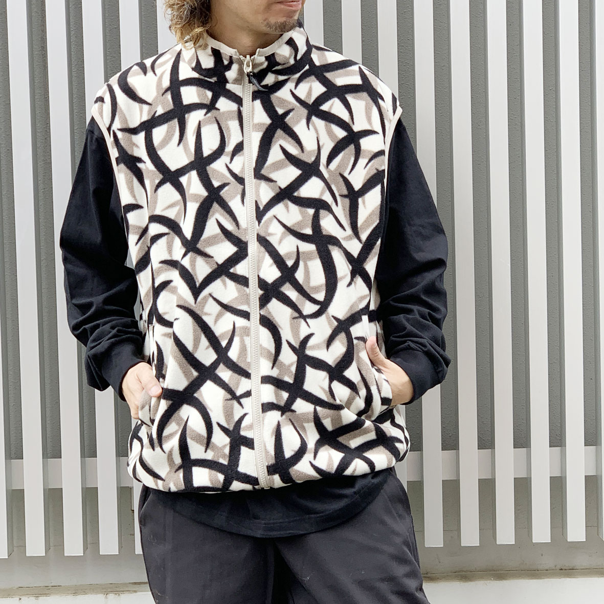 SALE  ߥ Gramicci С֥٥ ե꡼٥ REVERSIBLE FLEECE VEST ȥ饤Х륫...