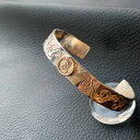 グレーバーメタルワークス GRAVER METAL WORKS K10ティピ 唐草バングル 手打ち SILVER BANGLE インディアンジュエリー シルバーアクセサリー