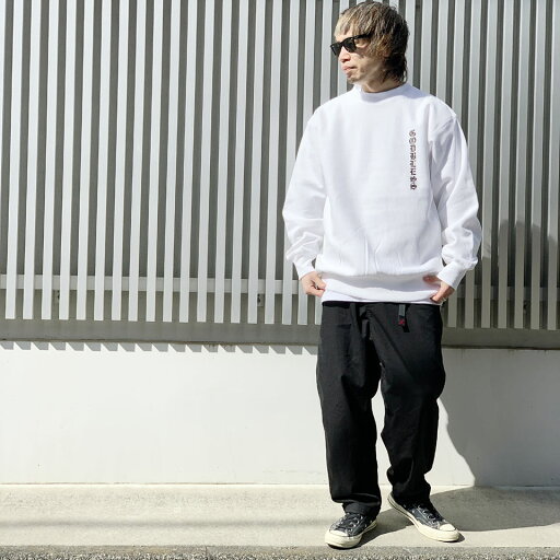 MRV by Mr.vibes クルースウェット GOD BLESS CREWNECK SWEAT トレーナー オリジナル ミスターバイブス ホワイト WHITE 白