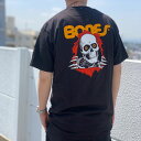 全2色 パウエルペラルタ POWELL PERALTA Tシャツ RIPPER S/S Tee スケルトン ホワイト ブラック 白 黒 定番